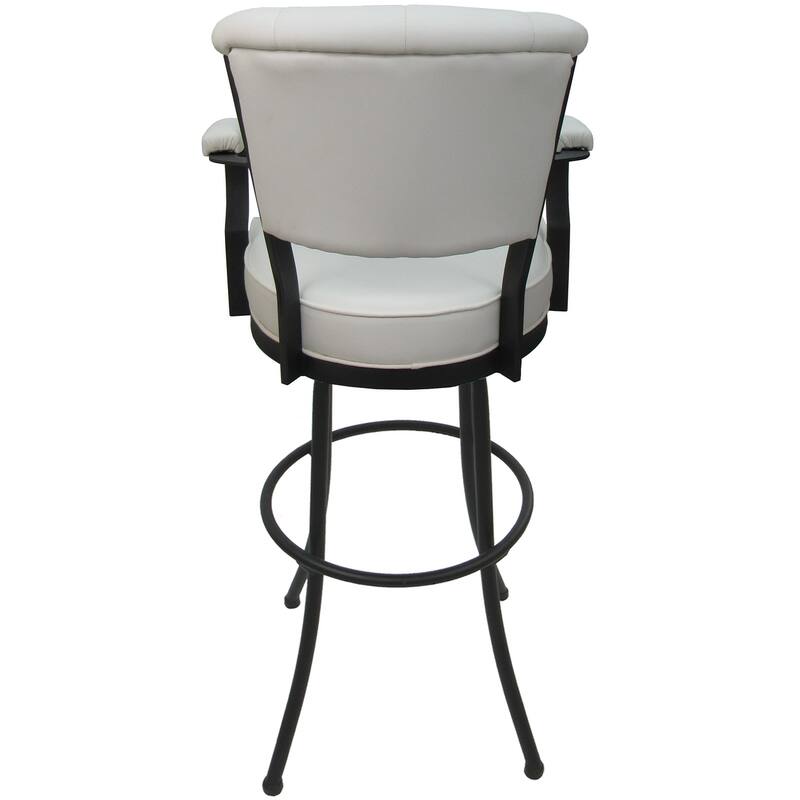 Miami Extra Tall 34" Spectator Metal Bar Stool on Noam Base 34" Seat